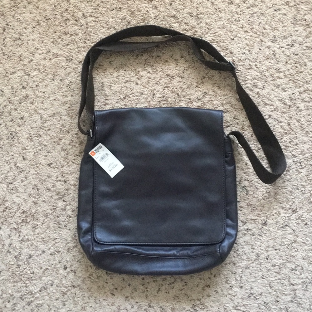 Brown leather bag 💼